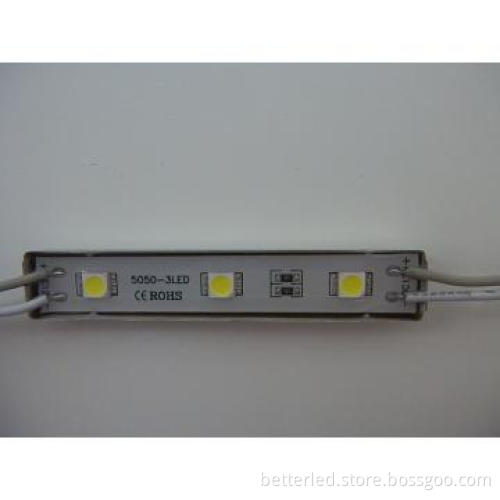 LED module 5050 3led,12V,with aluminum cover
